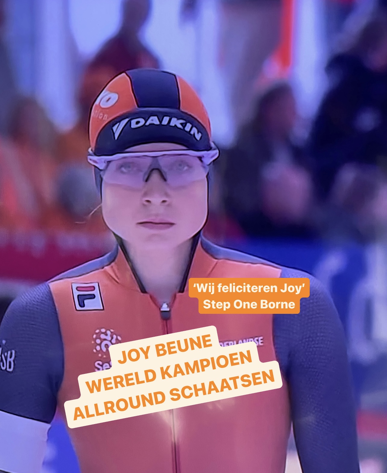 Joy Beune Wereldkampioen